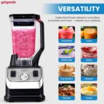 72 Oz Giant Blender - 2200W Skilled, Excessive Pace Industrial Blende... - Image 3
