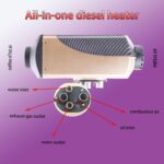 7KW Diesel Heater, 12V Parking Gas air Heater Water air Heating Integ... - Image 7
