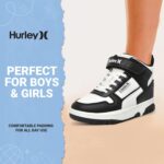 Hurley Children' Carson Excessive-High Sneakers with Adjustable Strap, Excessive High ... - Image 4