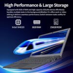 BINTEC 10.1 inch Extremely-Skinny Transportable Mini Laptop computer,Celeron N4020 Course of... - Image 5