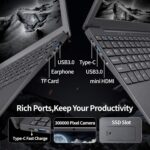 BINTEC 10.1 inch Extremely-Skinny Transportable Mini Laptop computer,Celeron N4020 Course of... - Image 6