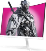 CRUA 24" Curved Gaming Monitor, 165Hz/200Hz Pc Monitor, FHD 1920... - Image 3