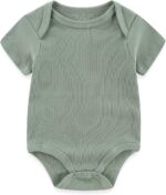 New child Child Unisex Cotton One-Piece Bodysuits Child Present 5-Pack Child C... - Image 3