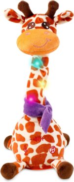 Dancing Speaking Giraffe Toy, Stuffed Animal Child Toy Repeating What Yo... - Image 2
