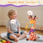 Dancing Speaking Giraffe Toy, Stuffed Animal Child Toy Repeating What Yo... - Image 4
