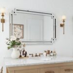 Ornamental Mirror for Wall Decor, 24" X 36" Elegant Dwelling Room Mirror... - Image 5