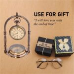 Vintage Classic Small Desk Clock | Desk Clock for Residing Room | Vint... - Image 5