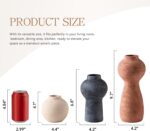 Ceramic Vase Dwelling Desk Decor - Flower Vase Set of three Dwelling Room Kitch... - Image 3