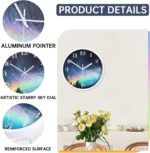 Trendy Wall Clock, 9Inch Spherical Wall Clocks, High quality Quartz Silent Non-... - Image 3