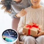 Trendy Wall Clock, 9Inch Spherical Wall Clocks, High quality Quartz Silent Non-... - Image 7