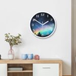 Trendy Wall Clock, 9Inch Spherical Wall Clocks, High quality Quartz Silent Non-... - Image 8
