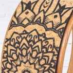 Myga Yoga Wheel,Train Prop for Again Ache, Yoga Poses, Pilates, Stre... - Image 8