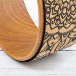 Myga Yoga Wheel,Train Prop for Again Ache, Yoga Poses, Pilates, Stre... - Image 9