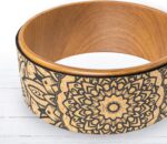 Myga Yoga Wheel,Train Prop for Again Ache, Yoga Poses, Pilates, Stre... - Image 10