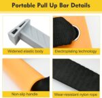 D01GZ Transportable Pull Up Bar For Doorway, Journey Pull Up Bar For House Fi... - Image 3