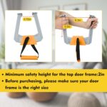 D01GZ Transportable Pull Up Bar For Doorway, Journey Pull Up Bar For House Fi... - Image 4