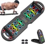 Transportable Dwelling Health club Exercise Tools, Push Up Board, Pilates Bar & Fitn... - Image 2