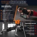 Transportable Dwelling Health club Exercise Tools, Push Up Board, Pilates Bar & Fitn... - Image 4