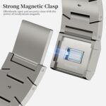 ACESTAR Full Titanium Band Suitable with Apple Watch Extremely 3/2/1 49m... - Image 7