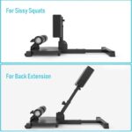 leikefitness Sissy Squat Machine, Deluxe Multi-Perform Deep Sissy Squ... - Image 3