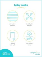 Easy Joys by Carter's Child Boys' 12-Pack Socks - Image 3