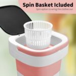 Transportable Washing Machine, Mini 16L Foldable Washer and Dryer with 3 Mo... - Image 4