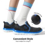 DREAM PAIRS Boys Women Sneakers Children Slip on Tennis EZ-Ons MightyMovers R... - Image 3