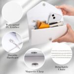 Larcenciel Envelope Clutch Purse for Ladies, Vegan Leather-based Night Bag ... - Image 4