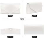 Larcenciel Envelope Clutch Purse for Ladies, Vegan Leather-based Night Bag ... - Image 7