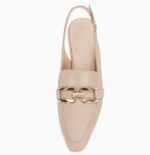 Fashare Womens Kitten Heels Slingback Closed Pointed Toe Costume Sneakers M... - Image 4