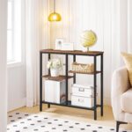 HOOBRO Slim Console Desk, Couch Desk, 4-Tier Industrial Hallway Tab... - Image 5