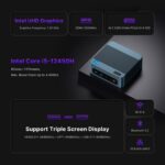 BOSGAME P2 Neo Mini PC, Intel Core i5 12450H Mini Computer systems 16GB DDR4 ... - Image 3