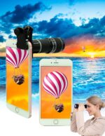Cell Telephone Digital camera Lens Equipment,11 in 1 Common 20x Telephoto 0.63Wide An... - Image 4