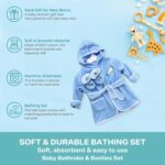 Spasilk baby-boys Bathrobe With Booties - Image 5