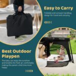 Pamo Babe Journey Crib Light-weight Child Playard with Mattress Compact P... - Image 5