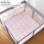 Viviland Child Play Mat 50" x 50", Further Thick Huge Child Mat for Child/To... - Image 3