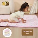 Viviland Child Play Mat 50" x 50", Further Thick Huge Child Mat for Child/To... - Image 5