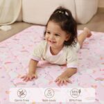 Viviland Child Play Mat 50" x 50", Further Thick Huge Child Mat for Child/To... - Image 7