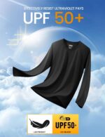 MAGCOMSEN Males's Lengthy Sleeve Shirts UPF 50+ UV Solar Safety Athletic ... - Image 4