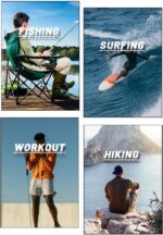 MAGCOMSEN Males's Lengthy Sleeve Shirts UPF 50+ UV Solar Safety Athletic ... - Image 6