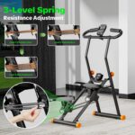 Stair Stepper for House Health club, 2025 Improve Stair Climber w/ 3-Stage Resi... - Image 3