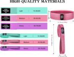 Material Resistance Bands for Working Out, 6Pack Non-Slip Train Bands... - Image 4