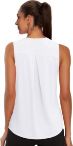 WIHOLL Exercise Tops for Girls Summer season Athletic Tank Tops Sleeveless Shi... - Image 3