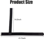 4PCS Ellipse Leg Exerciser Machine Pedal Straps, Leg Exerciser Tractio... - Image 3