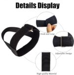 4PCS Ellipse Leg Exerciser Machine Pedal Straps, Leg Exerciser Tractio... - Image 4