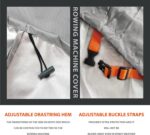 Rowing Machine Cowl, Health Tools Covers Protecting Cowl Dustpr... - Image 6