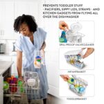 Prince Lionheart Made in USA Excessive Capability 3-in-1 Dishwasher and Spill... - Image 3