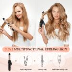 Curling Iron,Cordless Rechargeable Curling Iron,Cordless Hair Roller(3... - Image 3