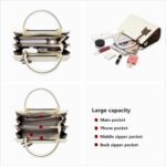 Purses for Ladies Massive Capability Tote Shoulder Luggage Women Deal with Sat... - Image 7