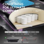 Gaming Chair,Laptop Workplace Chair with Footrest,Therapeutic massage Lumbar Suppor... - Image 5